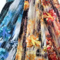 45s Rayon Semi Digital Print Oil Painting